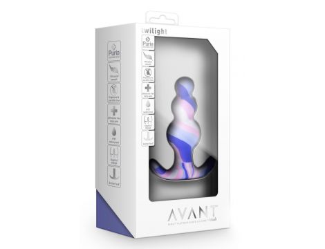 Korek analny silikonowy Blush Avant Twilight Blue - 2