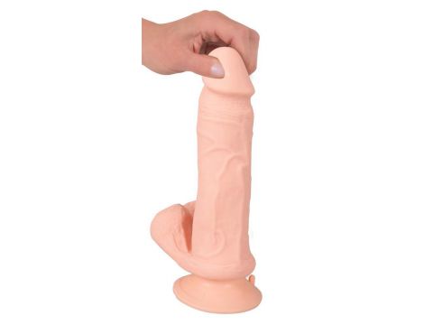 Wibrator wyginany Nature Skin z pilotem RC USB 20 cm - 17