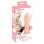 Wibrator wyginany Nature Skin z pilotem RC USB 20 cm - 3