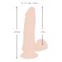 Wibrator wyginany Nature Skin z pilotem RC USB 20 cm - 9