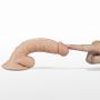 Wibrator realistyczny wibrujący Lovetoy cielisty 19 cm - 4
