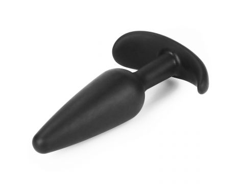 Korek analny silikonowy Lure Me Classic Lovetoy czarny 13 cm - 7