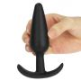 Korek analny silikonowy Lure Me Classic Lovetoy czarny 13 cm - 3