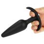 Korek analny silikonowy Lure Me Classic Lovetoy czarny 13 cm - 4