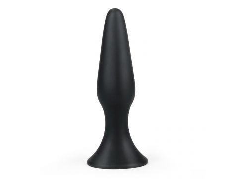 Korek analny silikonowy Lure Me Lovetoy czarny 11,5 cm - 2