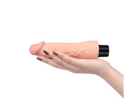 Wibrator realistyczny miękki Real Softee Lovetoy 18 cm - 5