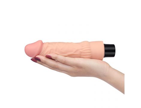 Wibrator realistyczny Real Softee Lovetoy 19 cm miękki - 3