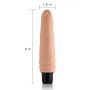 Wibrator realistyczny cyberskóra Lovetoy 20 cm wodoodporny - 7