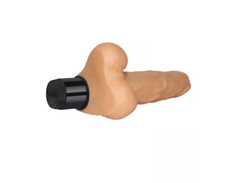 Wibrator realistyczny Lovetoy cyberskin 20,5 cm na baterie AAA - 2