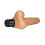 Wibrator realistyczny Lovetoy cyberskin 20,5 cm na baterie AAA - 3
