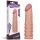 Przedłużka na penisa Lovetoy realistyczna cielista 18 cm