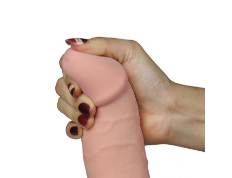 Wibrator realistyczny ultra miękki Lovetoy 20 cm - 7