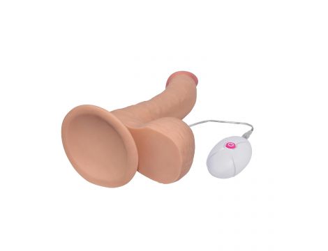 Wibrator realistyczny ultra miękki Lovetoy 20 cm - 9