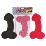 Gąbka do kąpieli penis 19 cm czerwona Kinky Pleasure - 4