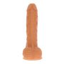 Wibrator dildo silikonowy ToyJoy jasny 20 cm z pilotem - 4