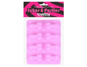 Silikonowa forma do lodu i czekolady kształt penisa Lovetoy 5.2 cm
