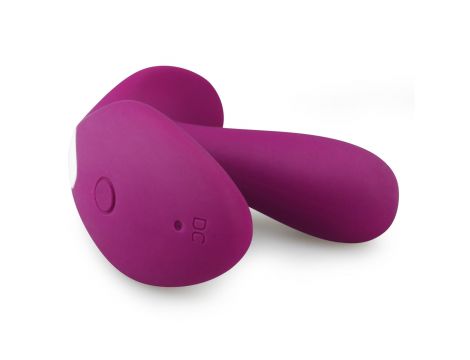 Silikonowy wibrator z pilotem Lovetoy O-Sensual USB 9 cm - 8