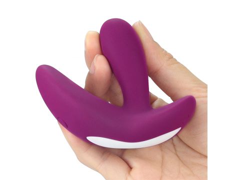 Silikonowy wibrator z pilotem Lovetoy O-Sensual USB 9 cm - 9