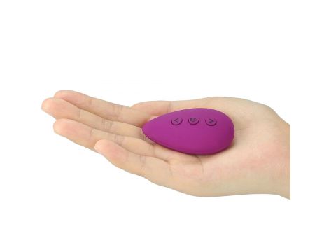 Silikonowy wibrator z pilotem Lovetoy O-Sensual USB 9 cm - 10