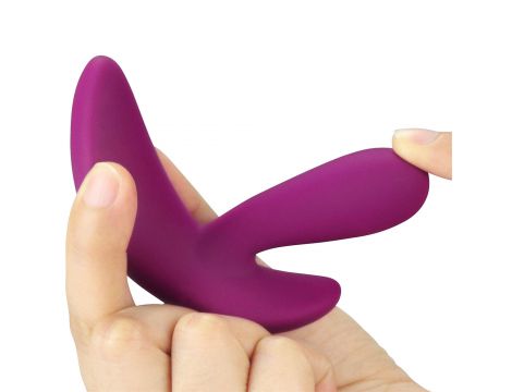 Silikonowy wibrator z pilotem Lovetoy O-Sensual USB 9 cm - 11
