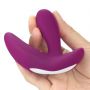 Silikonowy wibrator z pilotem Lovetoy O-Sensual USB 9 cm - 10