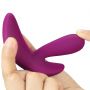 Silikonowy wibrator z pilotem Lovetoy O-Sensual USB 9 cm - 12