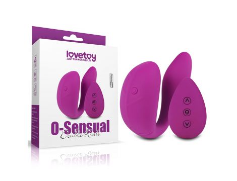 Wibrator silikonowy Lovetoy OSensual stymulator punktu G łechtaczki USB