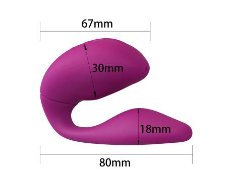Wibrator silikonowy Lovetoy OSensual stymulator punktu G łechtaczki USB - 5