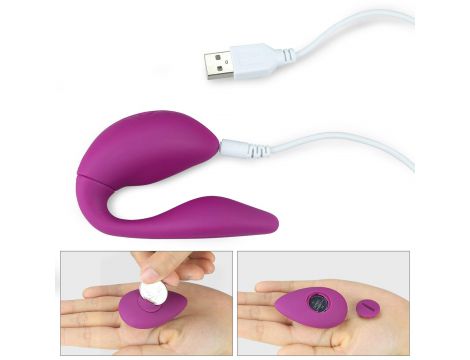 Wibrator silikonowy Lovetoy OSensual stymulator punktu G łechtaczki USB - 12