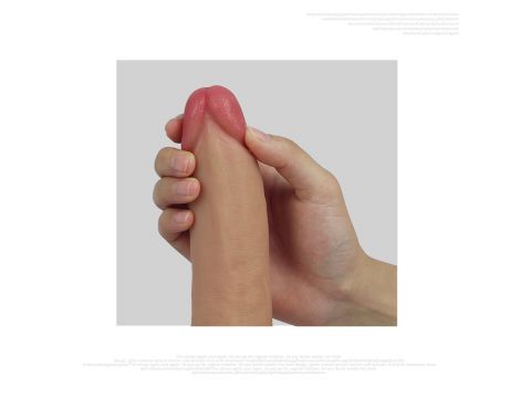 Realistyczne dildo dwuwarstwowe silikonowe Lovetoy 20.5 cm - 10