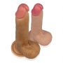 Realistyczne dildo dwuwarstwowe silikonowe Lovetoy 20.5 cm - 15