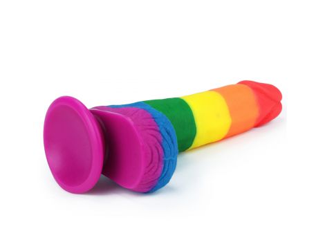 Realistyczne dildo Lovetoy Prider silikonowe 19 cm - 4