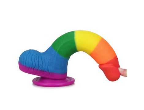 Realistyczne dildo Lovetoy Prider silikonowe 19 cm - 6