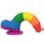 Realistyczne dildo Lovetoy Prider silikonowe 19 cm - 7