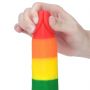 Realistyczne dildo Lovetoy Prider silikonowe 19 cm - 9