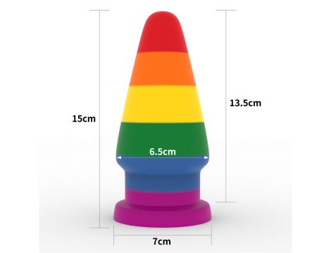 6'' Prider Anal Plug - 9
