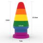 6'' Prider Anal Plug - 10