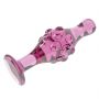 Szklany korek analny Lovetoy Romance różowy 11 cm - 4