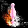 Szklany korek analny Lovetoy Romance różowy 11 cm - 8