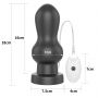 Wibrujący korek analny King Size Lovetoy 18 cm - 3