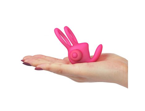 Pierścień wibrujący Lovetoy silikonowy różowy 10 prędkości - 5