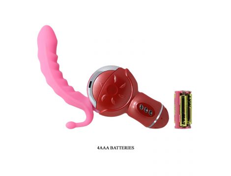 Stymulator łechtaczki Baile Rolling Fun II giętki silikonowy - 9