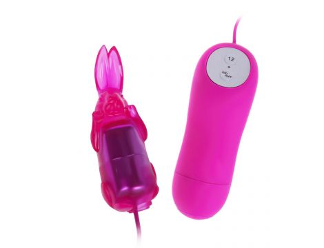 Mini króliczek wibrator Baile Cute Secret 12 funkcji - 2