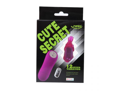 Mini króliczek wibrator Baile Cute Secret 12 funkcji - 8