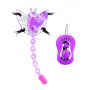 Wibrator motylkowy strap-on Baile Butterfly 7 trybów - 2