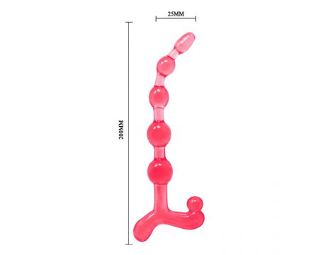 Masażer prostaty z rozszerzanym uchwytem Baile Bendy Twist - 5
