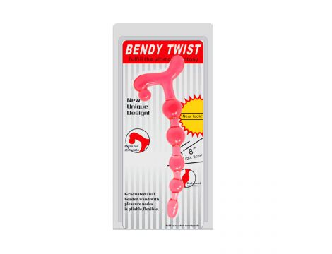 Masażer prostaty z rozszerzanym uchwytem Baile Bendy Twist - 6