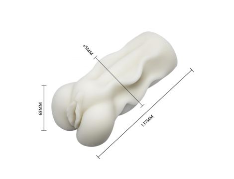 Masturbator wagina 3D ultra realistyczna Baile TPR - 5