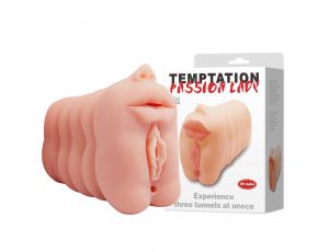 Masturbator Baile Passion Lady z trzema tunelami