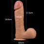 9"" Legendary King Sized Realistic Dildo - 8